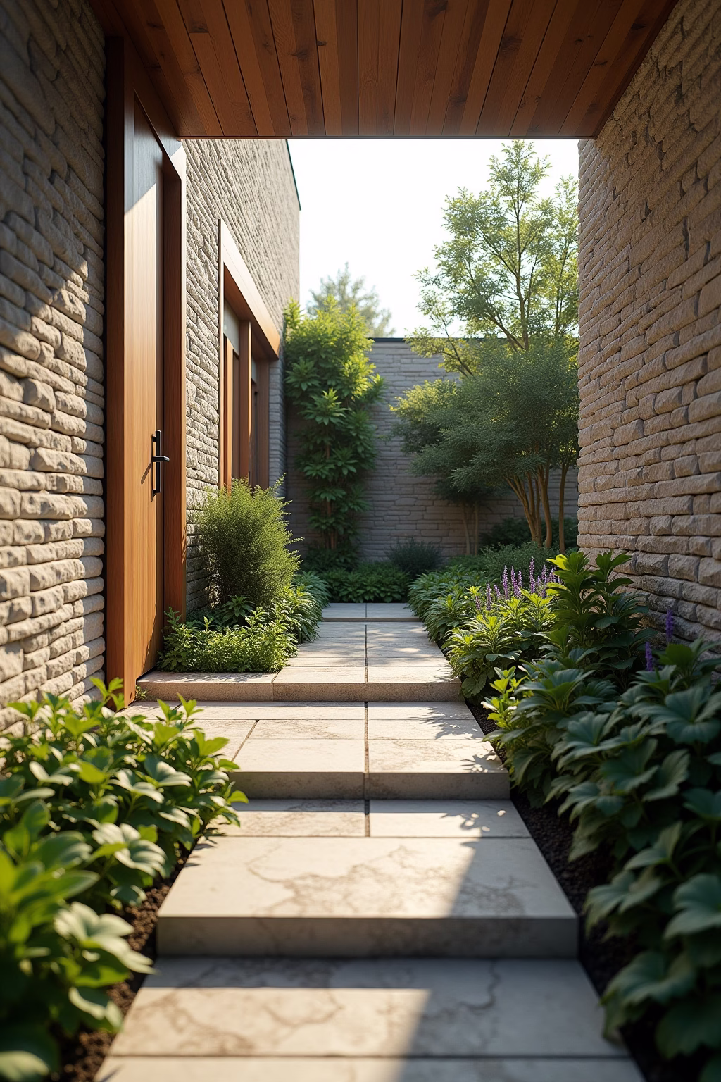 uebergang terrasse garten outline 2