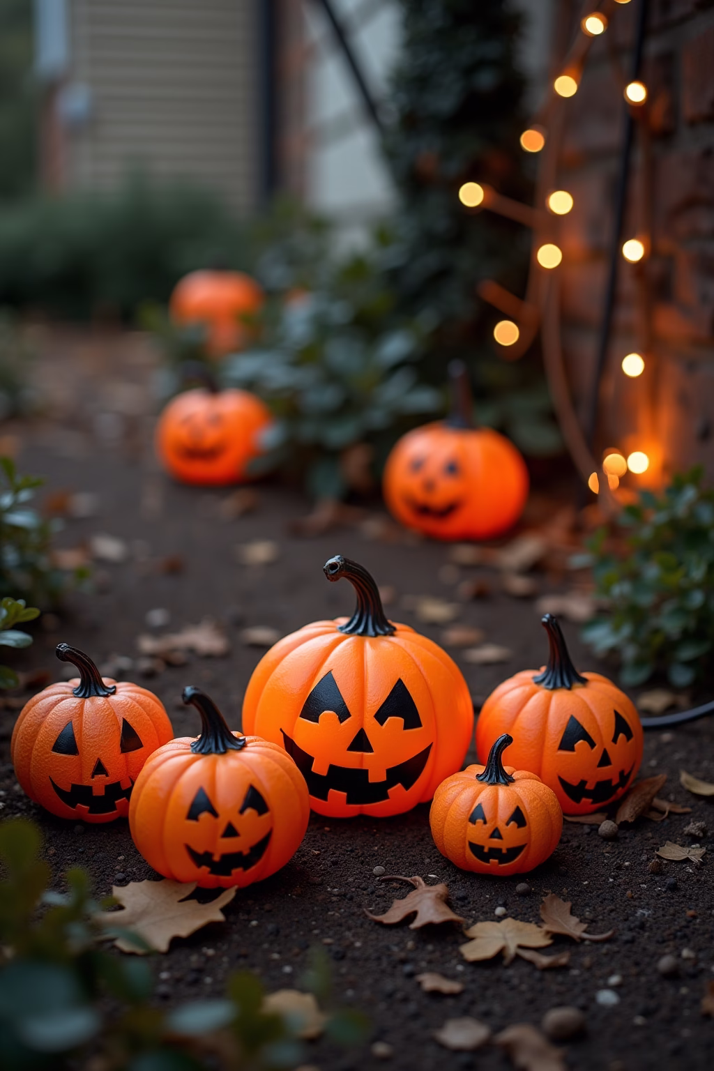 vorgarten halloween deko garten outline 3