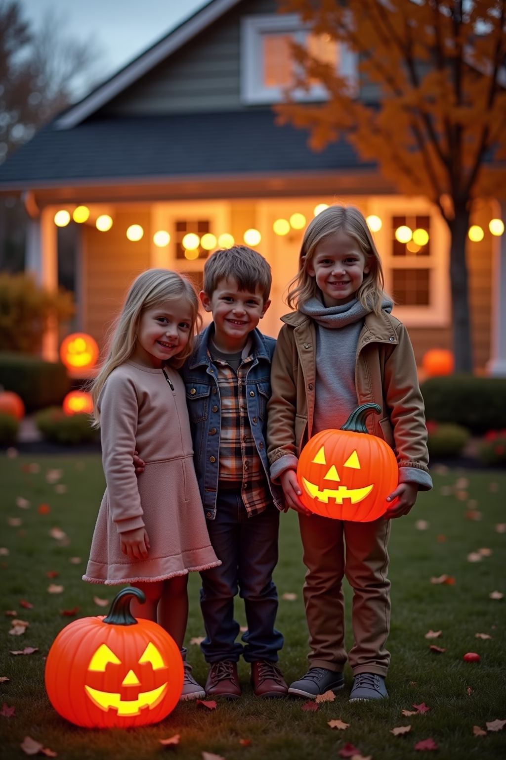 vorgarten halloween deko garten outline 7