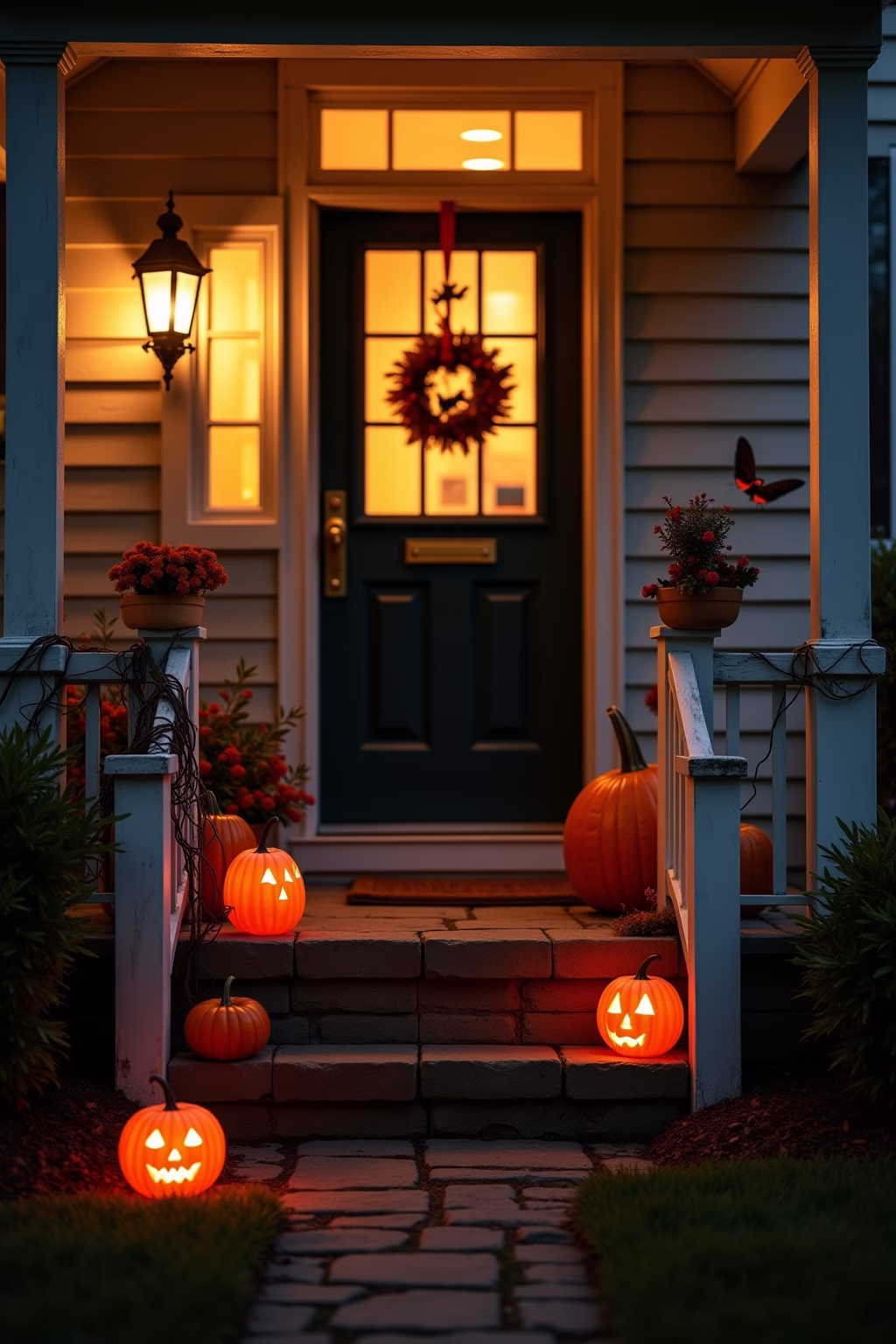 vorgarten halloween deko garten outline 8