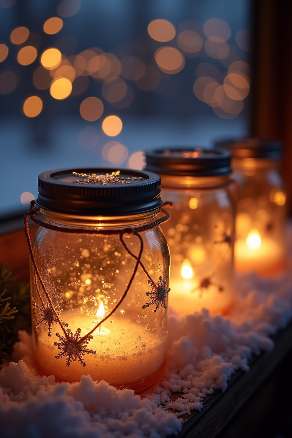 weckglas deko weihnachten outline 3