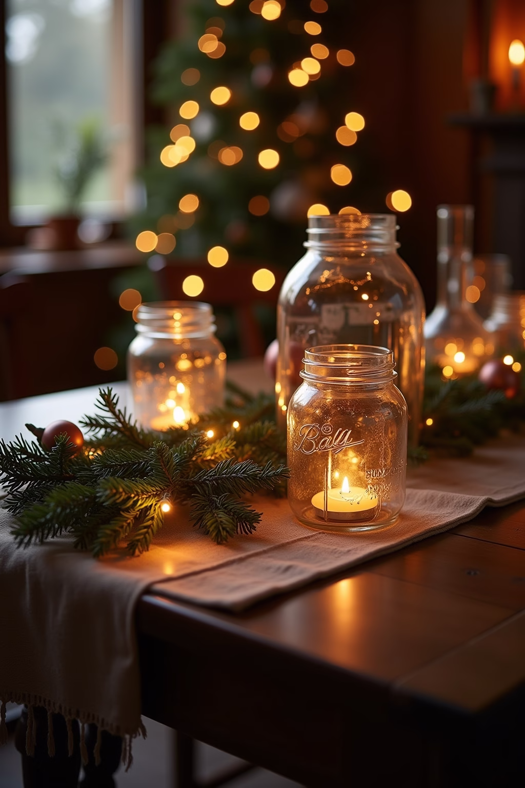 weckglas deko weihnachten outline 8