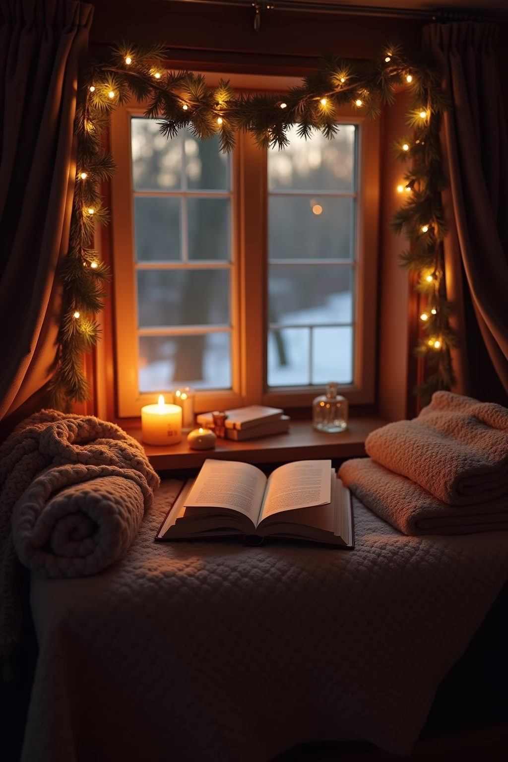 weihnachten wohnzimmer outline 5