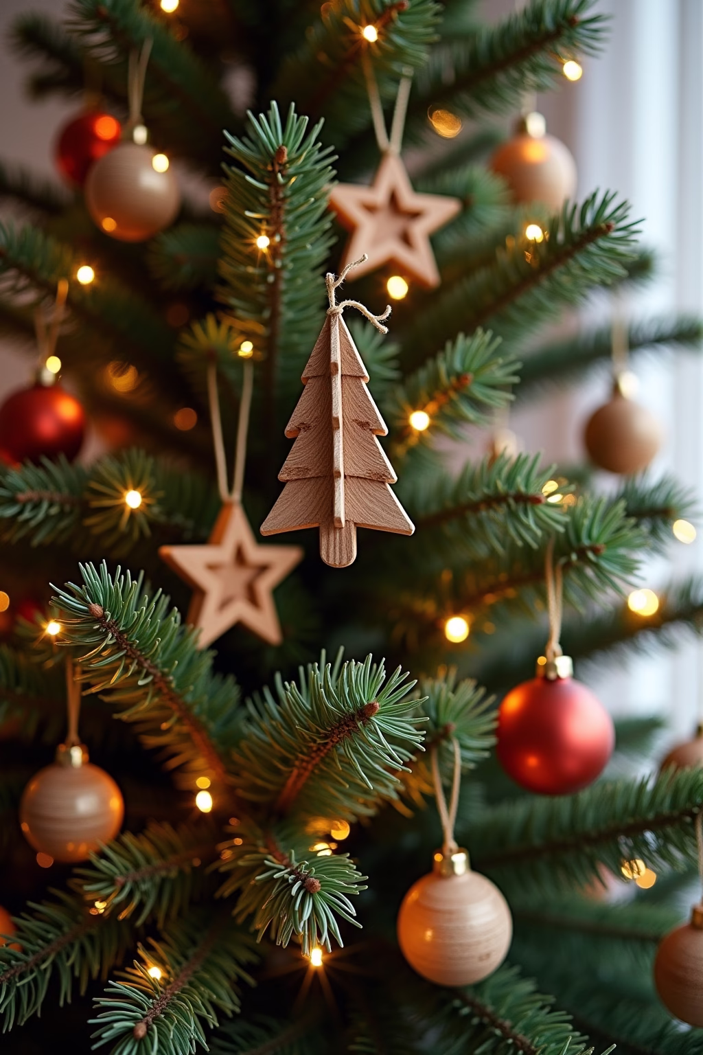 weihnachtsbaum dekoration modern outline 5