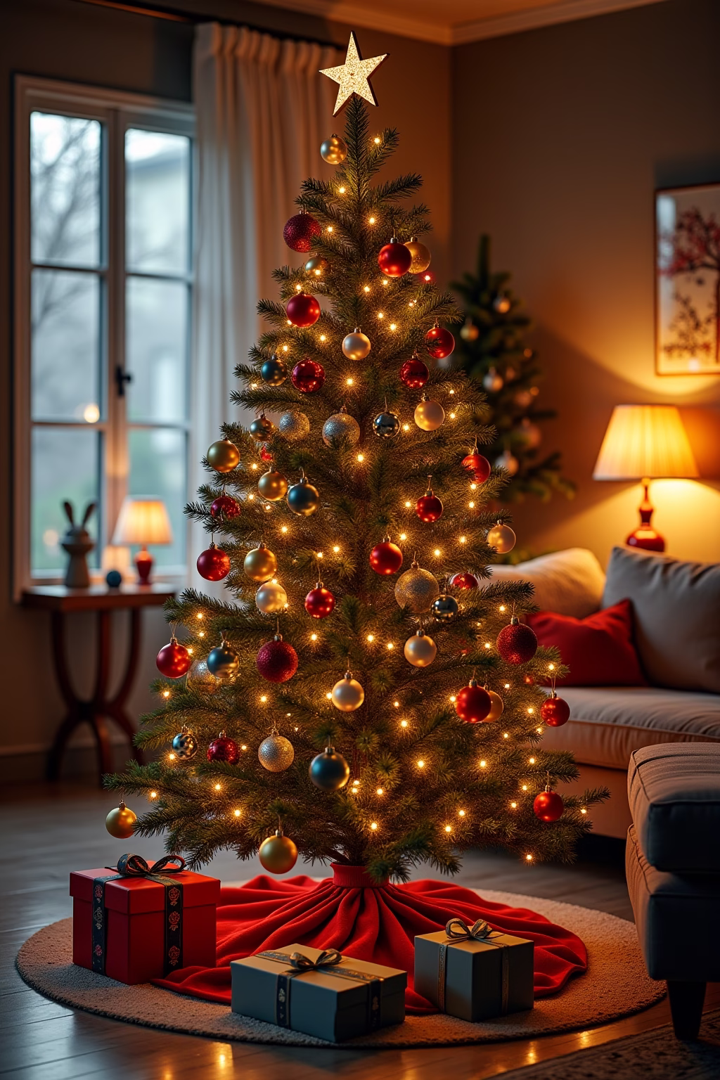 weihnachtsbaum inspiration outline 4