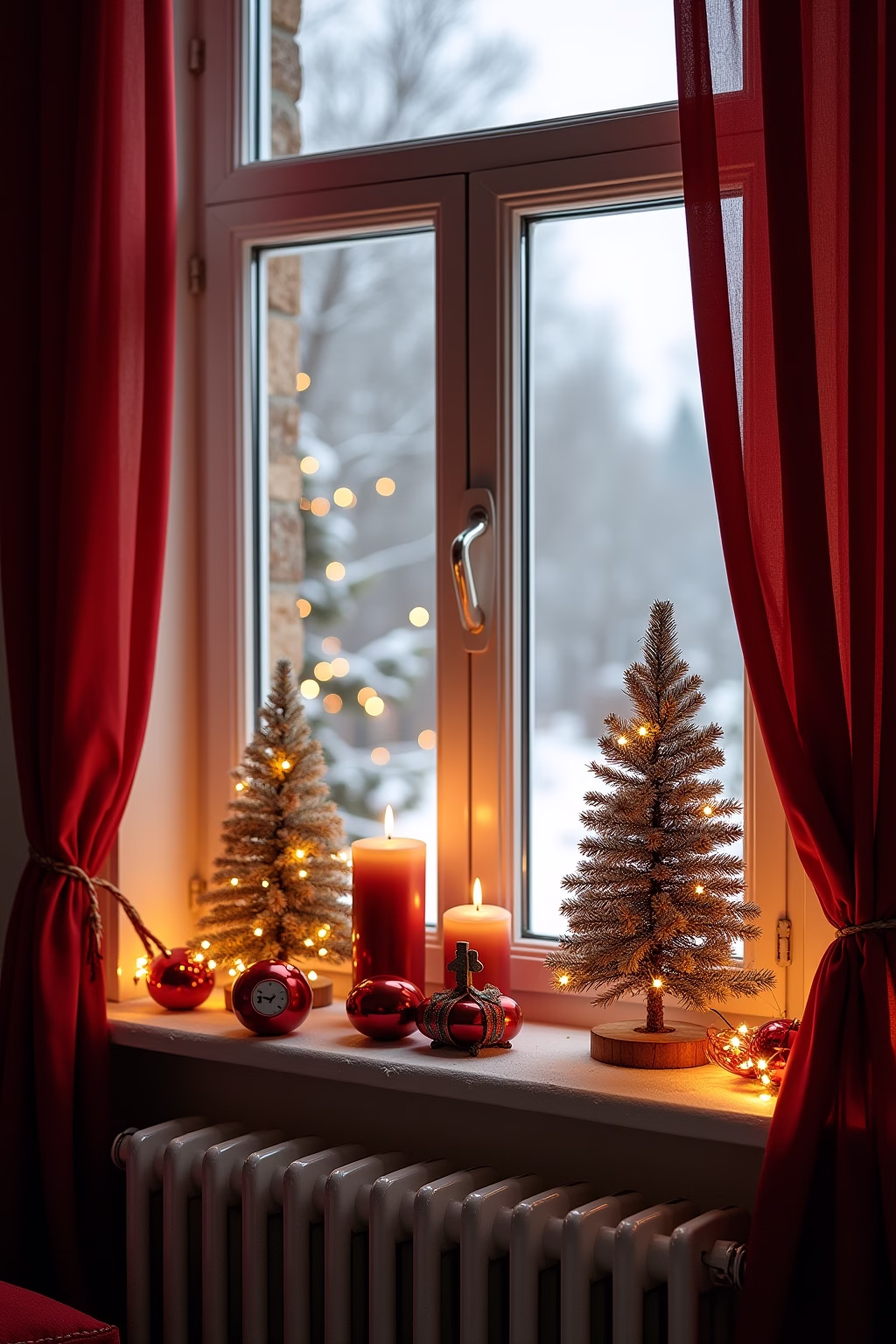 8 Weihnachtsdeko Fensterbank innen Ideen für Ihr Zuhause 19 weihnachtsdeko fensterbank innen outline 7