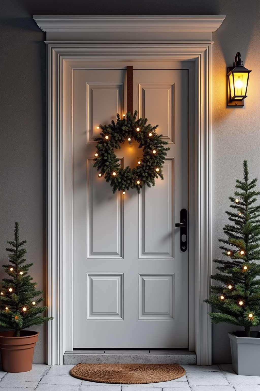 8 Weihnachtsdeko vor der Haustür Ideen für Festlichkeit 19 weihnachtsdeko vor der haustuer outline 7