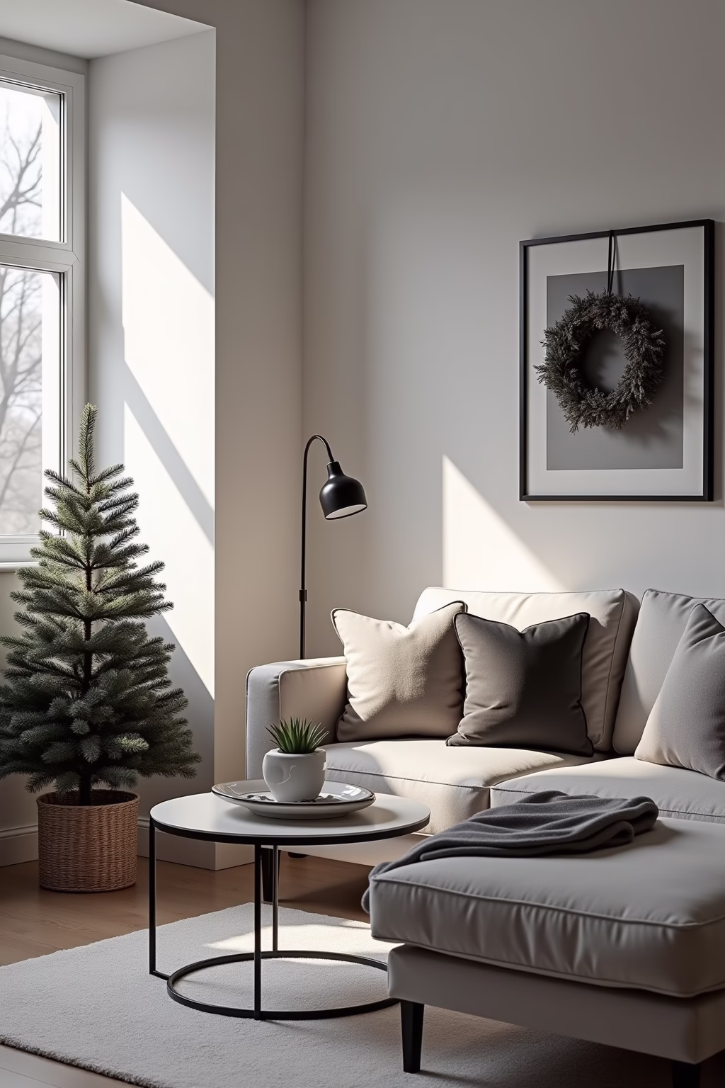 weihnachtsdeko wohnzimmer outline 3
