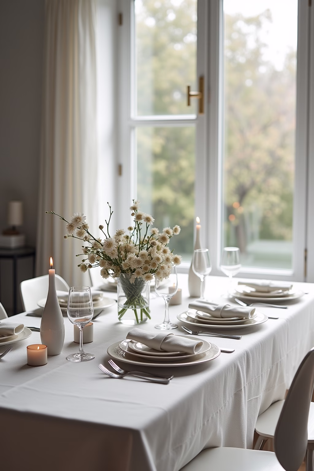 weihnachtsdekoration ideen tisch outline 5