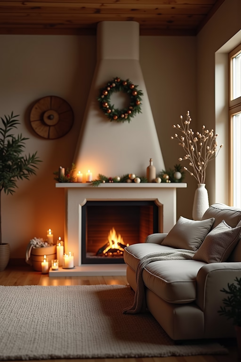 weihnachtsdekoration ideen wohnung outline 6