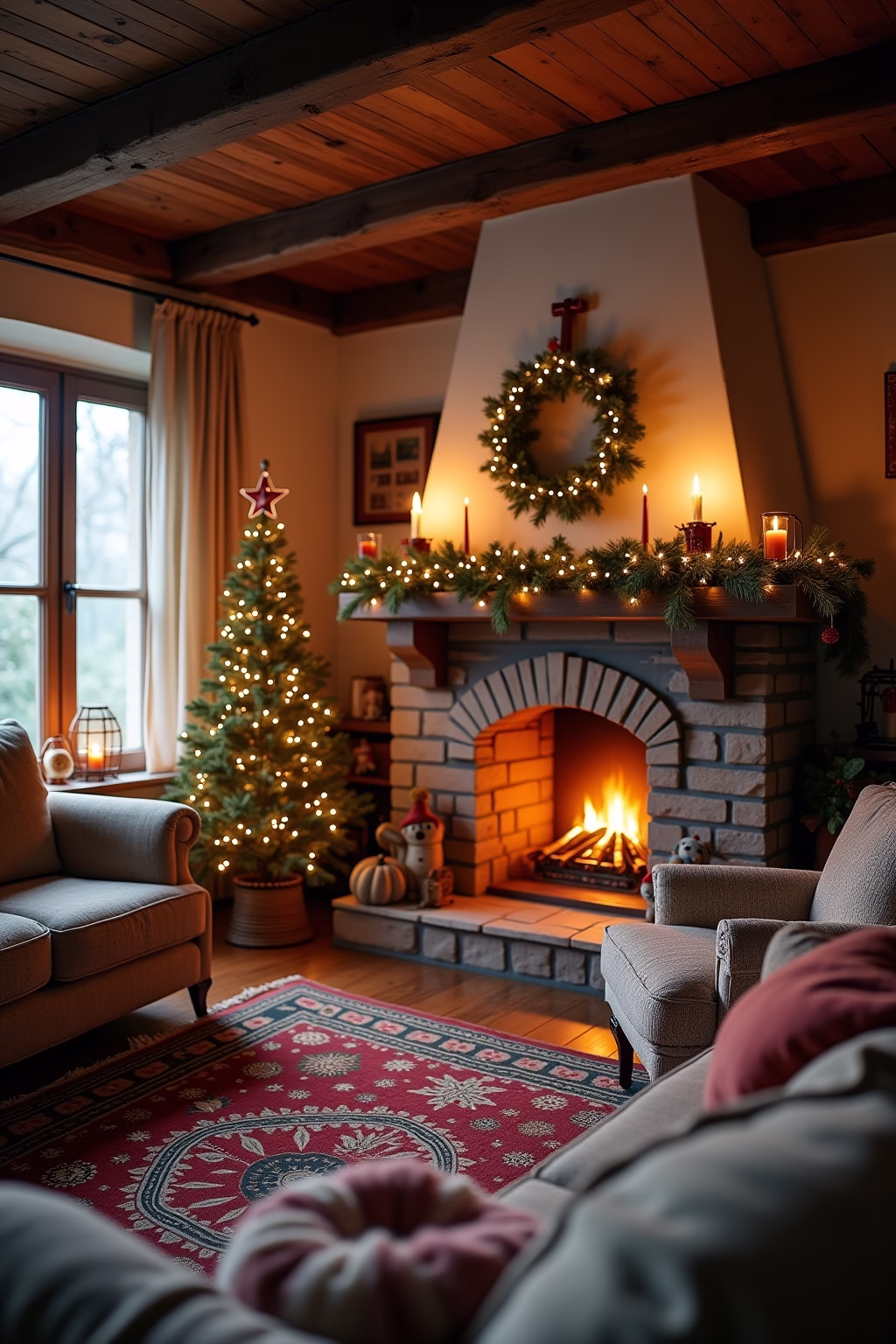 wohnung weihnachtlich dekorieren outline 3