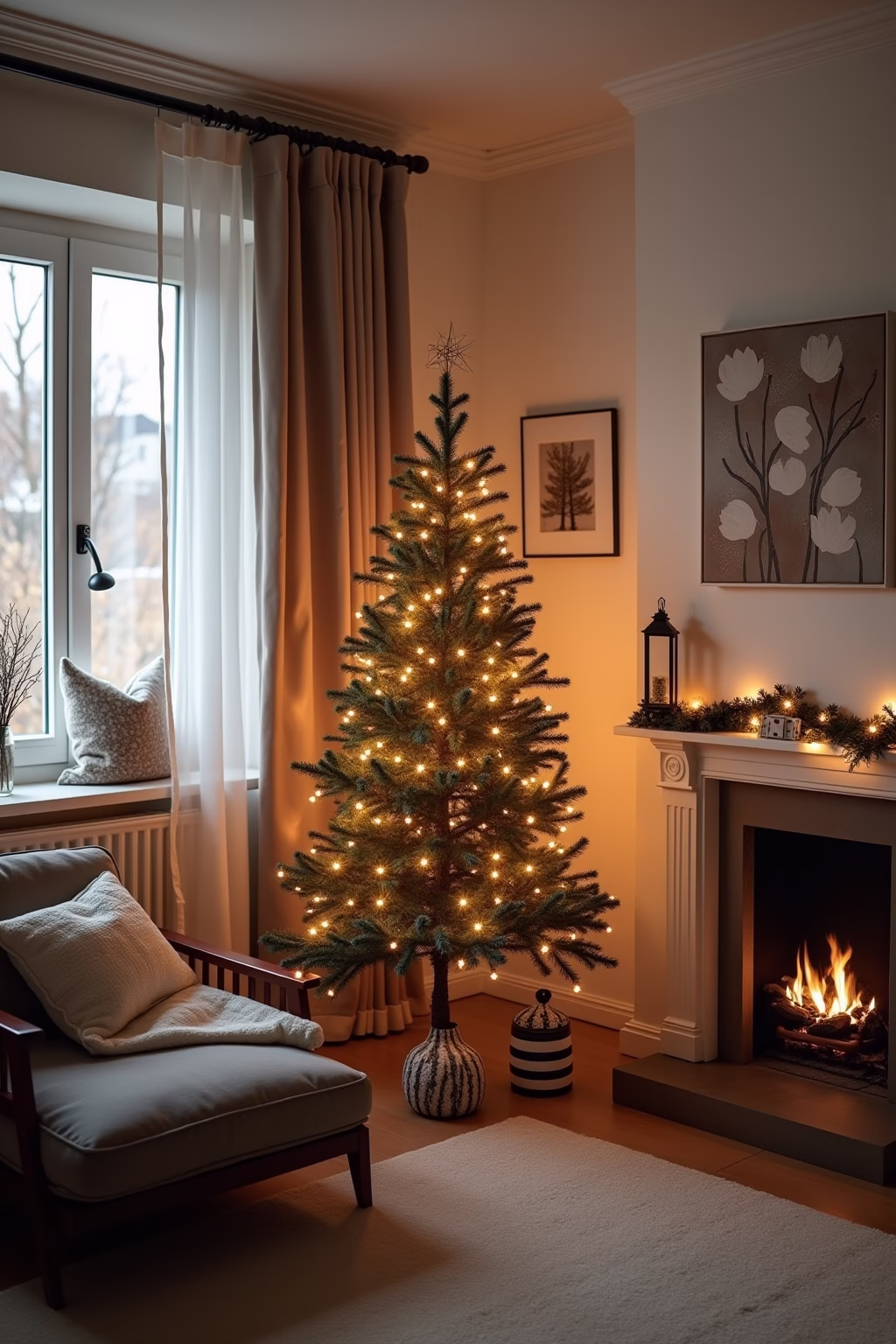 wohnung weihnachtlich dekorieren outline 6