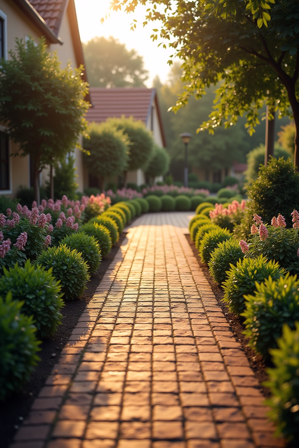 ziegelsteine garten ideen outline 3