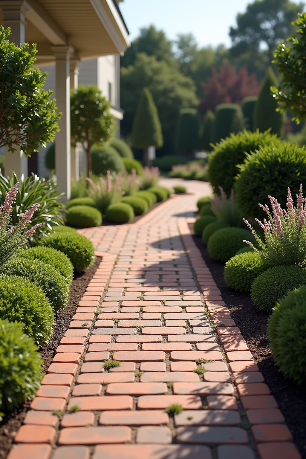 ziegelsteine garten ideen outline 5