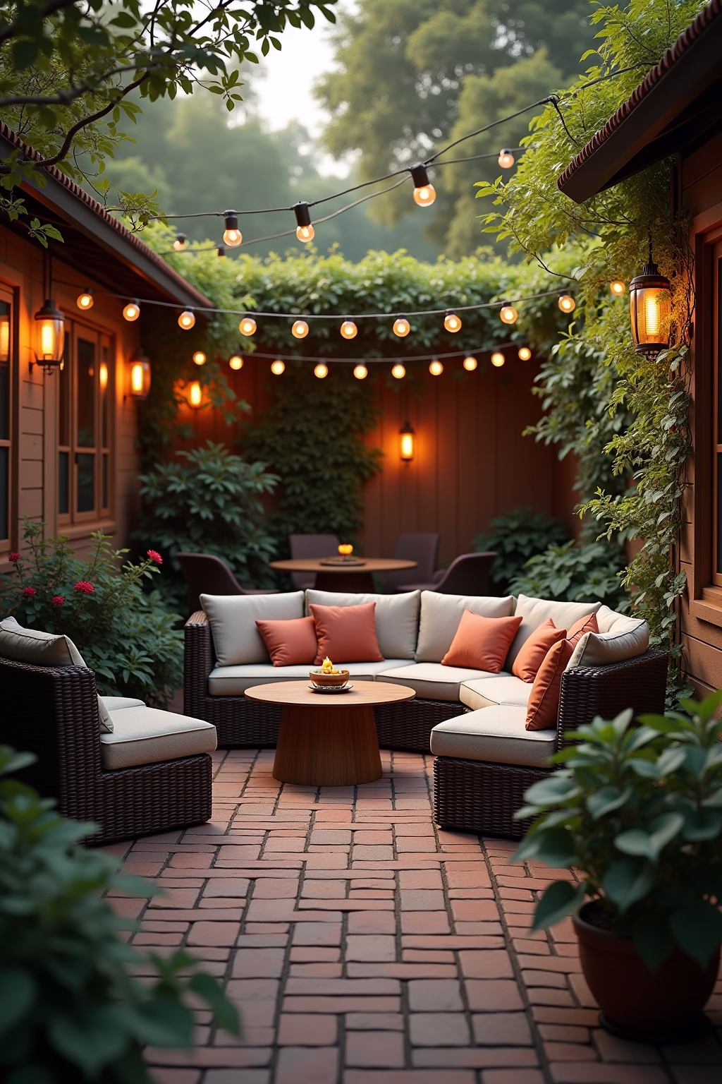 ziegelsteine garten ideen outline 7